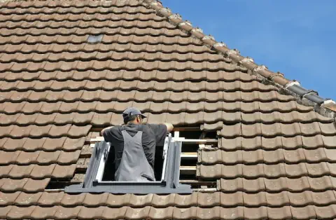Pose de velux - Chenebier